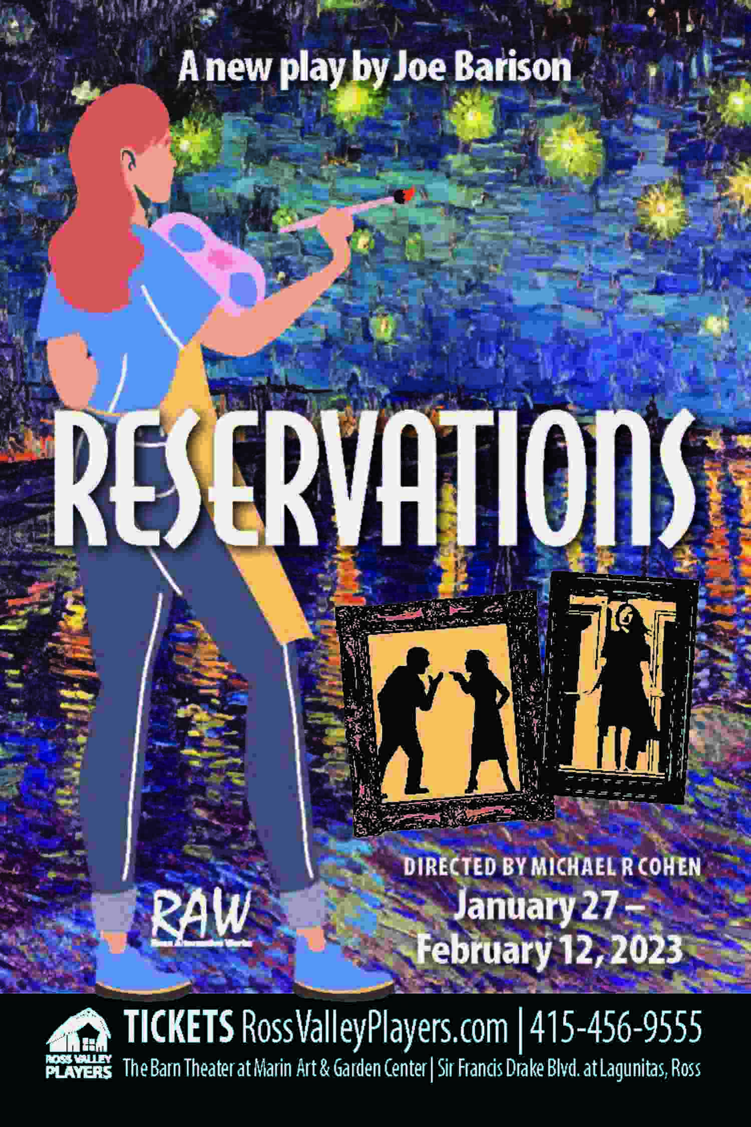 poster for reservations play