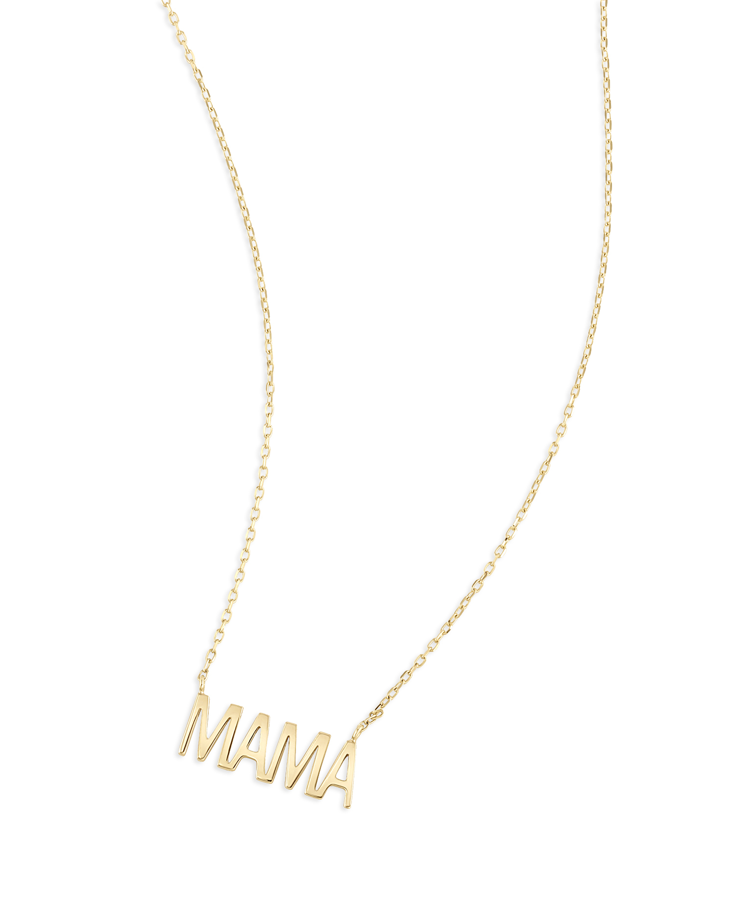 gold Gorjana Mama necklace
