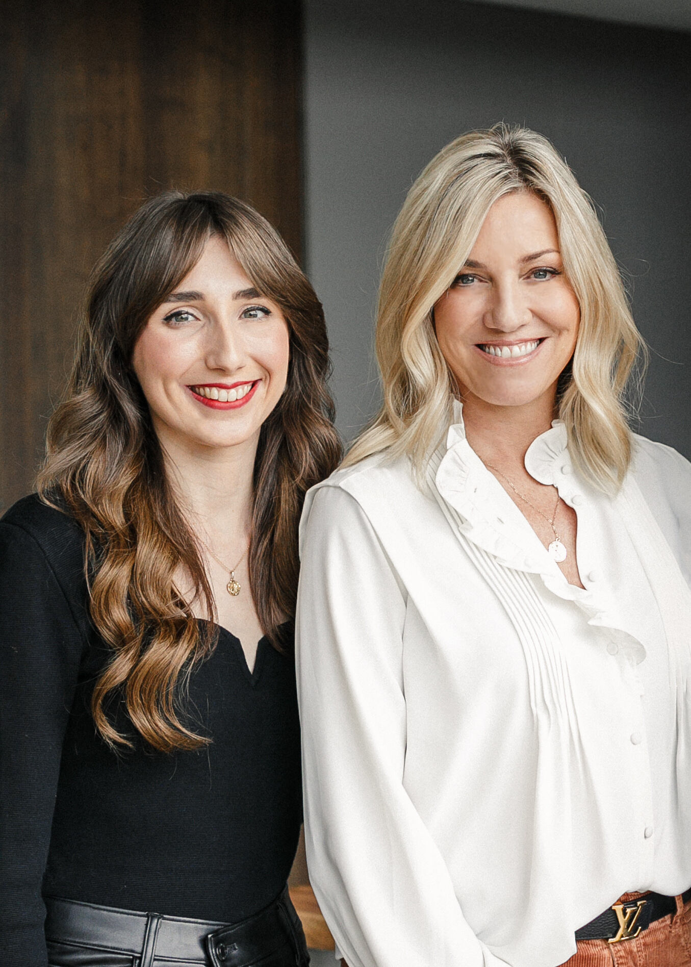Designers Sarah Wilson and Shelley Cahan 