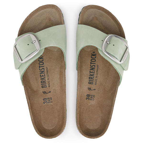 a pair of Birkenstock sandals