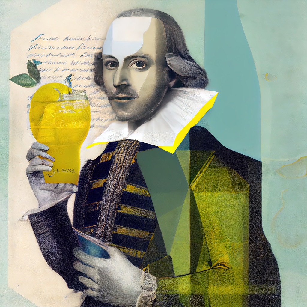 illustration of William Shakespeare