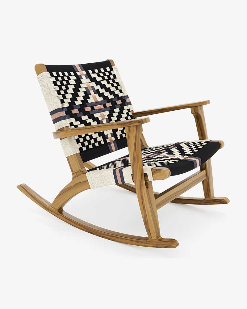a MasayaCo rocking chair