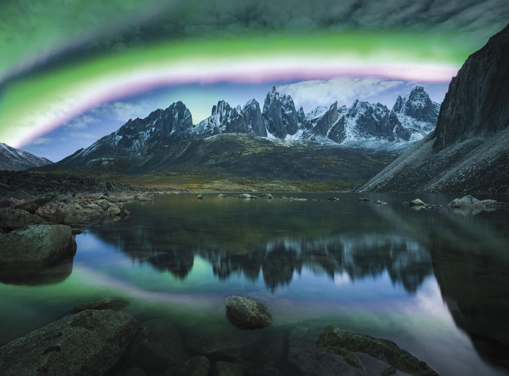 the aurora borealis in canada