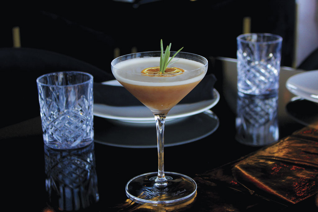 a cocktail at Ditas